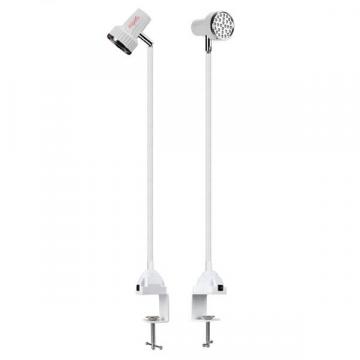 Лампа DS-28 K 75см White(6.0W, 100-240V, регулировка яркости, на струбцине)